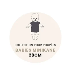 Baby-/Katzenanzug aus der Minikane-Kollektion aus Kunstpelz