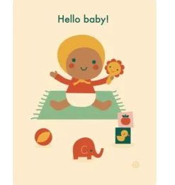 By-Bora-Karte Hallo Baby-Spielzeit