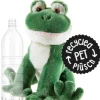 Frosch aus recycelten PET-Flaschen