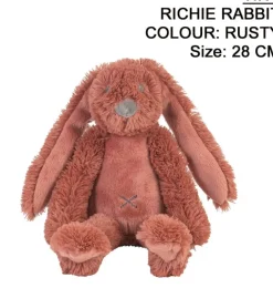 Glückliches Pferd winziger rostiger Hase Richie