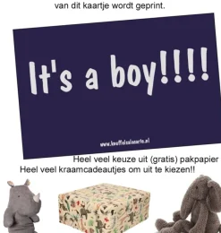 Glückwunschkarte It's a boy