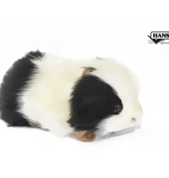 Hansa Meerschweinchen schwarz/weiß 19x9x10 cm