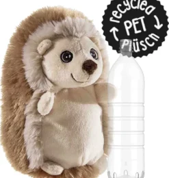 Igel aus recycelten PET-Flaschen