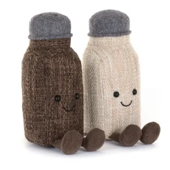 JellycatAmuseables Rocksy Salt & Miller Pepper