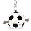Jellycat Amuseables Sport-Fußball-Anhänger/Schlüsselanhänger