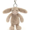 Jellycat Bashful Hase beige / Taschenanhänger