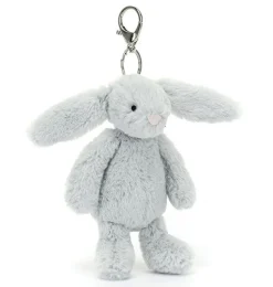 Jellycat Bashful Hase Silber / Taschenanhänger