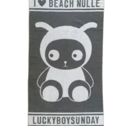 Luckyboysunday Badetuch Nulle 70 x 130 cm