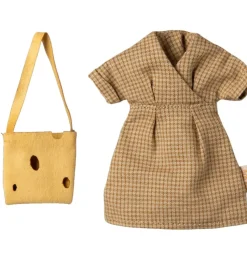 Maileg Bekleidungsset Mutter Maus / Kleid und Tasche