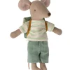 Maileg Big Brother Dreiradmaus mit Tasche