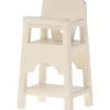 Maileg Hochstuhl für Mäuse / cremeweiß
