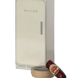 Maileg Kühlschrank für die Mäuse mit Wurst und Camembert