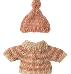 Maileg Strickpullover und Mütze für die Big Sister Maus