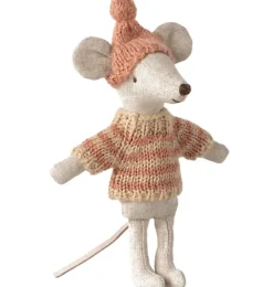 Maileg Strickpullover und Mütze für die Big Sister Maus