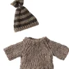 Maileg Strickpullover und Mütze für Big Brother Maus