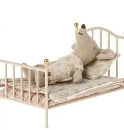 Maileg Vintage-Bett / rosa / für die Mäuse