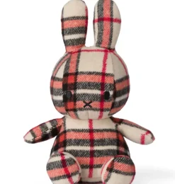 Miffy / Miffy aus wollig kariertem Stoff