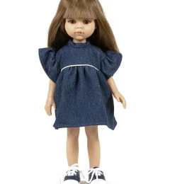 Minikane Amigas Puppenkleid Daisy und Jeans / Denim