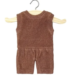 Minikane Barboteuse Orlando und Karamel Chiné-Trikot für Gordi-Puppen