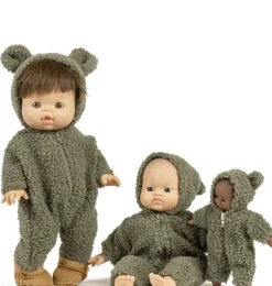 Minikane Bärenanzug Combinaison Winnie und Bouclette K für Gordi-Puppen