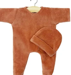 Minikane Ensemble Babys Dors Bien / Velours Nikky Marsala