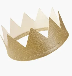 Minikane goldene Krone für Gordi-Puppen