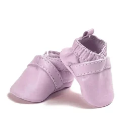 Minikane goldene Lederschuhe für Gordi-Puppen