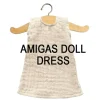 Minikane-Kleid für Amigas-Puppen / écru