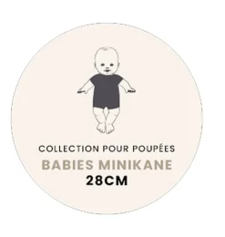 Minikane Kollektion Babys / Body / Strampler Cassonade