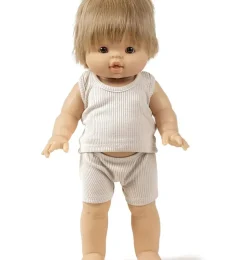 Minikane / Paola Reina Gordi Puppe Archie mit Unterwäsche / 37 cm