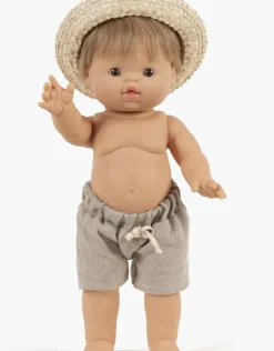 Minikane Strohhut Pablo für Gordi Puppen