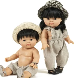 Minikane Strohhut Pablo Noir für Gordi-Puppen