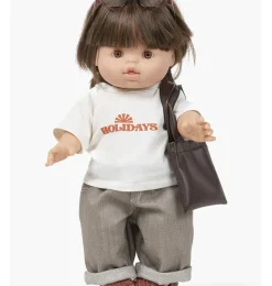 Minikane-T-Shirt „Holidays“ für Gordi-Puppen