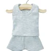 Minikane Unterwäscheset kleine Basics Marcel blau