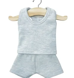 Minikane Unterwäscheset kleine Basics Marcel blau