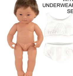 Miniland Puppenjunge mit Down-Syndrom 38 cm