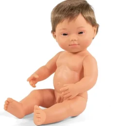 Miniland Puppenjunge mit Down-Syndrom 38 cm