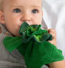 Oli & Carol Kendall der Kohl, Kuscheltuch und Beißspielzeug / zwei in einem