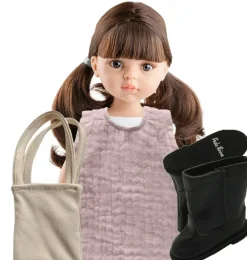 Paola Reina Amigas Puppe Carol mit Pferdeschwänzen im Haar