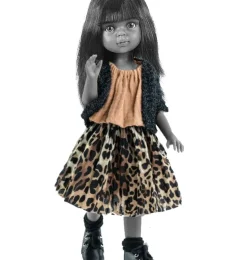 Paola Reina Amigas Puppenkleidungsset / Leopard