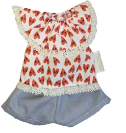 Paola Reina Amigas Puppenkleidungsset Shorts und Oberteil
