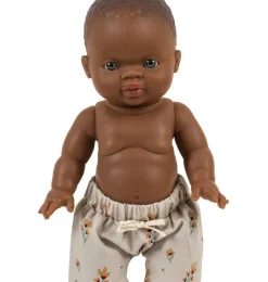 Paola Reina Babypuppe, brauner Junge, blaue Augen