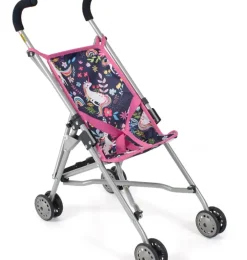 Puppenwagen Buggy mit Einhorn-Aufdruck