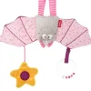 Sigikid Fledermaus rosa Babyspielzeug